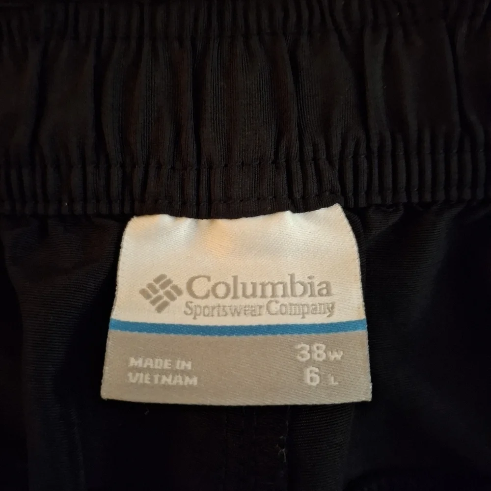 Columbia PFG Omni-Shade Men's Nylon Black Cargo Shorts